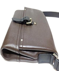 LV Canyon Messenger PM Utah Leather Marron