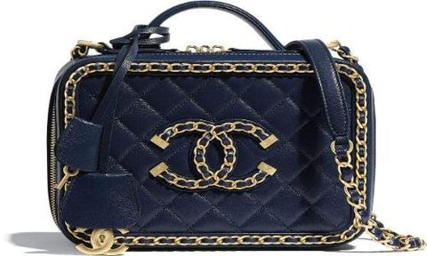 Chanel Vanity Case White